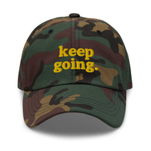Load image into Gallery viewer, Keep Going Bubble Dad hat