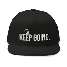 Load image into Gallery viewer, Keep Going Flat Bill Cap