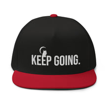 Load image into Gallery viewer, Keep Going Flat Bill Cap