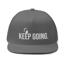 Load image into Gallery viewer, Keep Going Flat Bill Cap