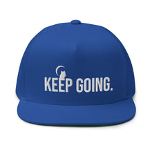 Load image into Gallery viewer, Keep Going Flat Bill Cap