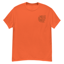 Load image into Gallery viewer, Sand/Orange logo heavyweight tee