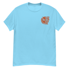 Load image into Gallery viewer, Sand/Orange logo heavyweight tee