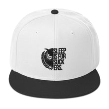 Load image into Gallery viewer, Black Logo Snapback Hat