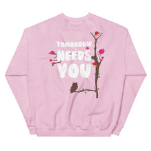 Load image into Gallery viewer, Tomorrow Needs You Crewneck
