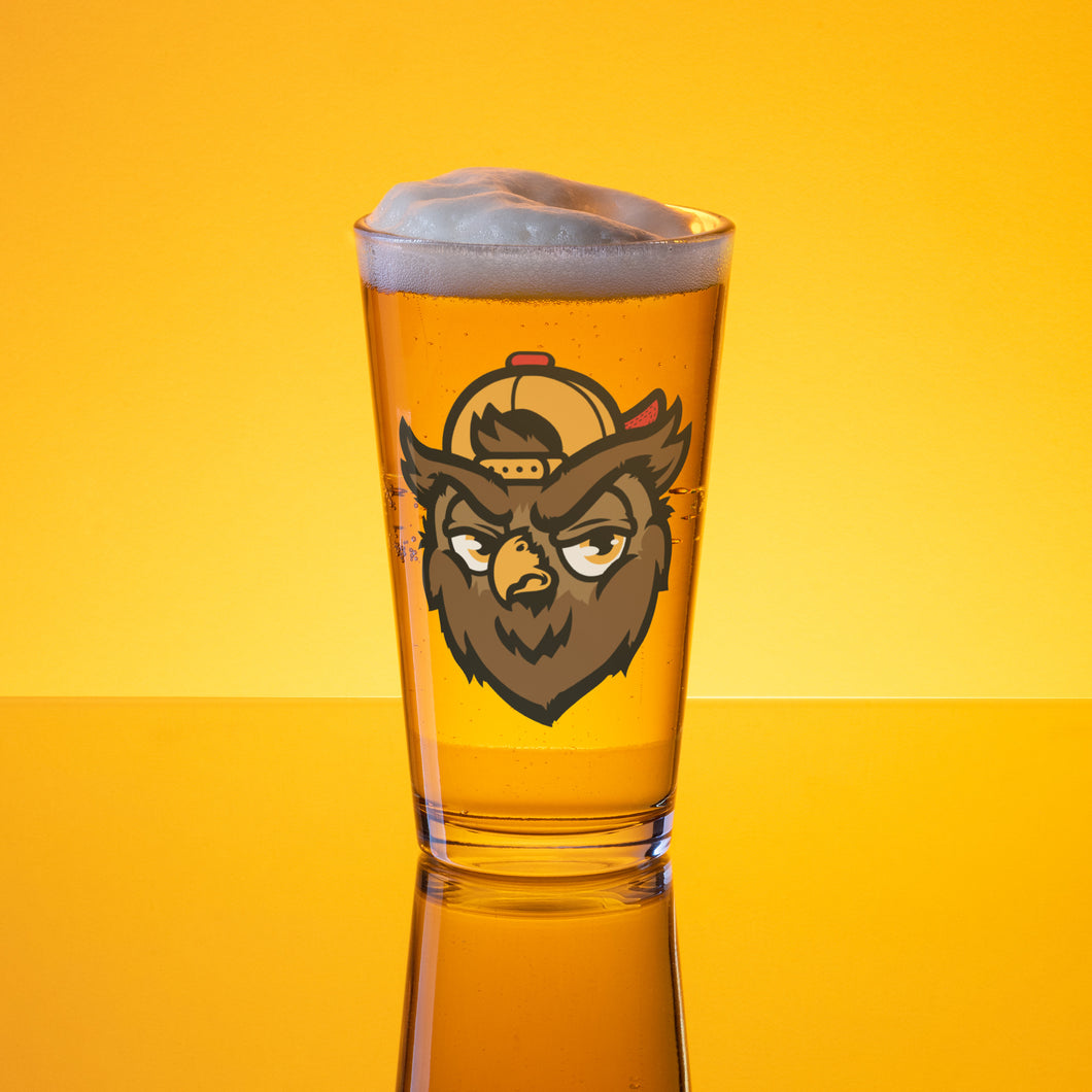 Mascot Pint glass