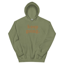 Load image into Gallery viewer, Unisex Keep Going Hoodie
