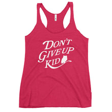 Load image into Gallery viewer, Women&#39;s Racerback Tank Dont Give Up
