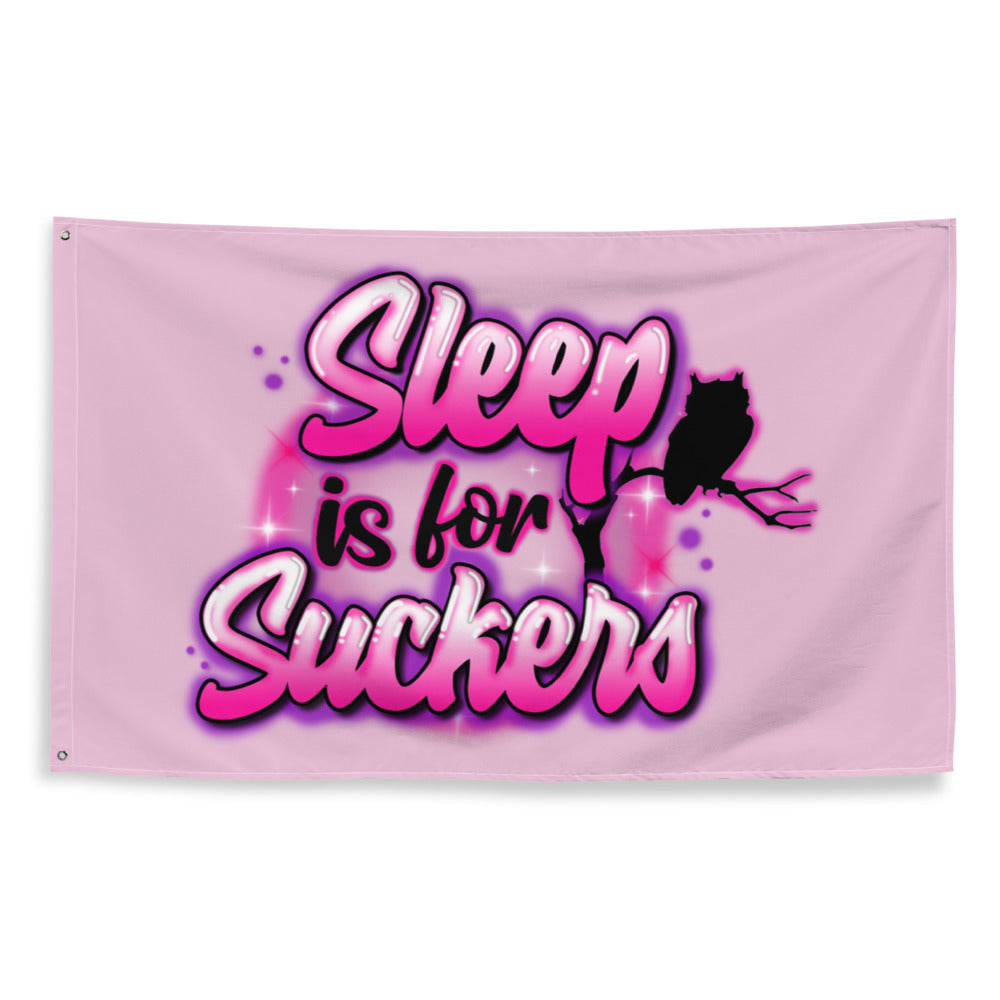 Pink Airbrush Flag