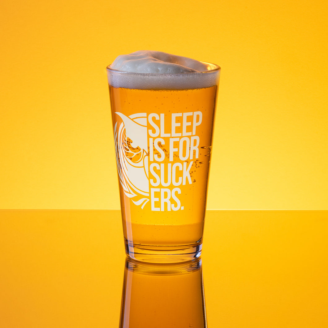 SIFS Shaker Pint Glass