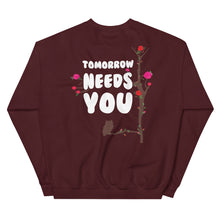Load image into Gallery viewer, Tomorrow Needs You Crewneck
