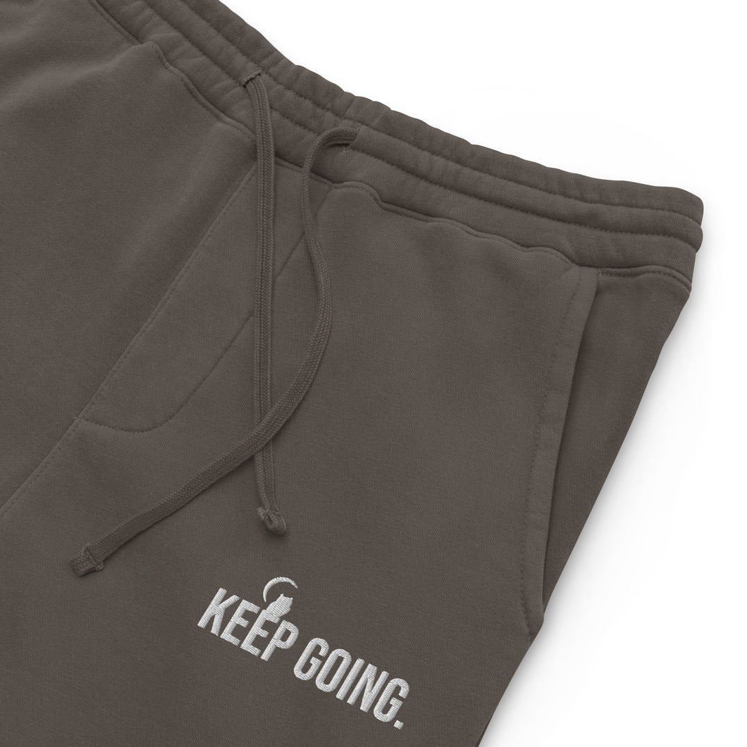 Keep Going Unisex pigment-dyed sweatpants